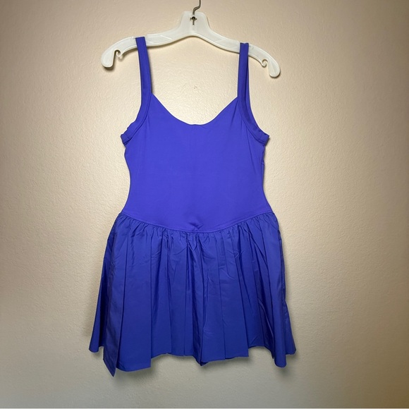 Free People FP Movement Swing Of Things Skort Dress Neon Purple Pulse NWT L - Picture 3 of 6